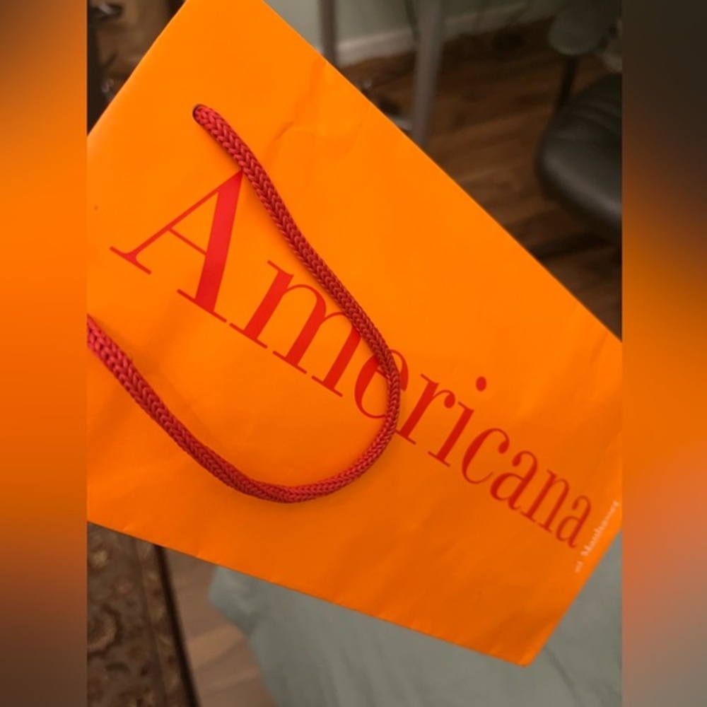 Americana Manhasset Shopping Bag in Signature Orange